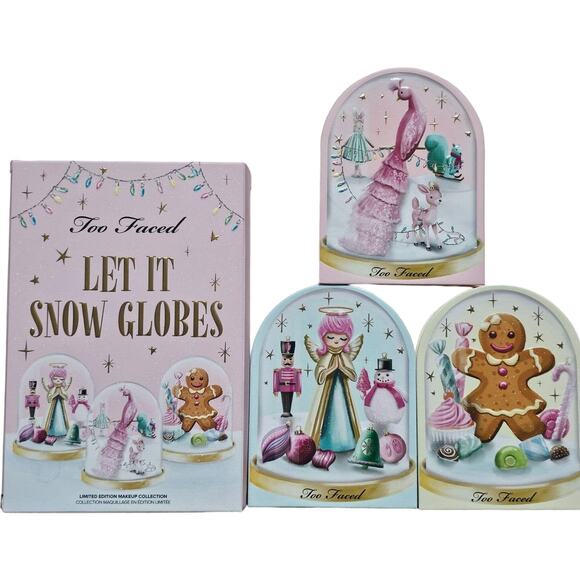 Too Faced Let It Snow Globes Makeup Collection - Picture 2 of 4
